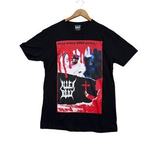 Alien Body T Shirt Peekskill Once Every 2000 Years Comet Judgement Day Goth L